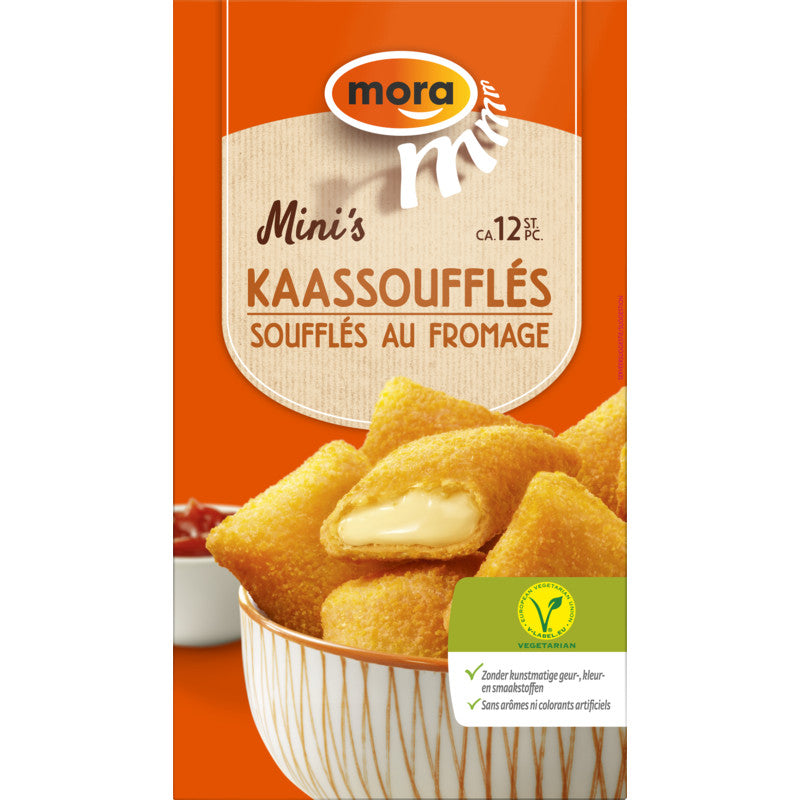 Mini kaassoufles 12 stk Mora -  oil